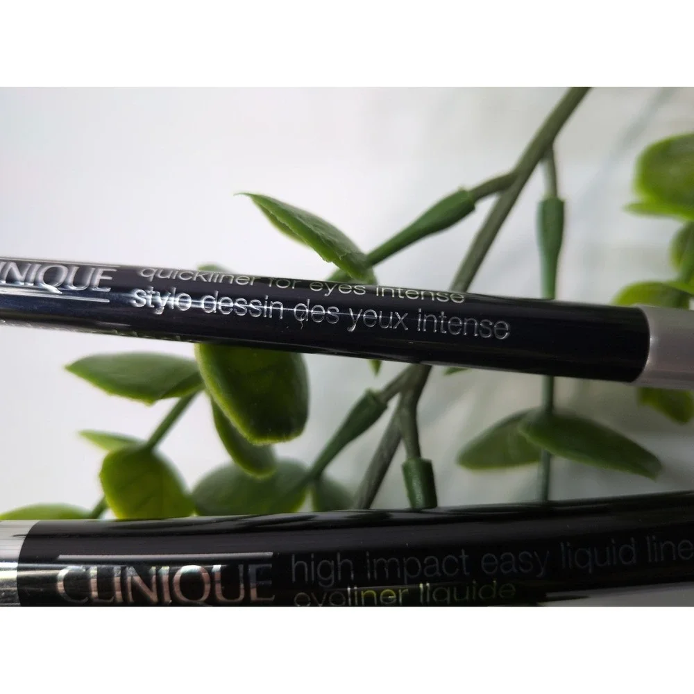 NEW LOT3🌿Clinique High Impact Gel Tech Eyeliner 01 Intense Black Quick Liquid